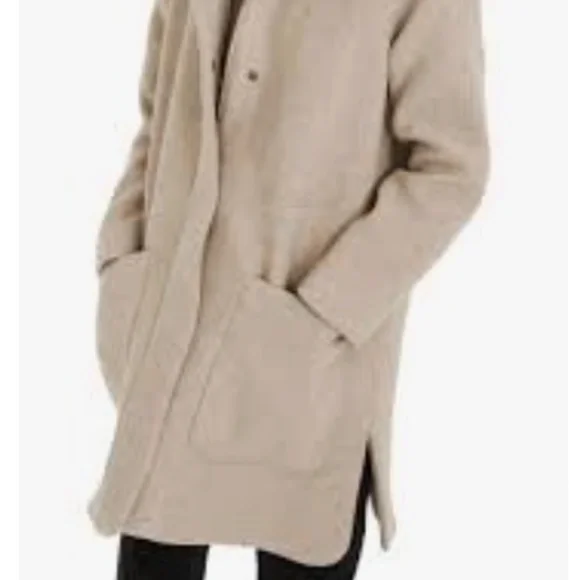 Madewell Tan Estate Cocoon Insuluxe Coat - Picture 5 of 6